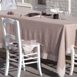 Nappe Coloris Uni Frascati L comme Lin