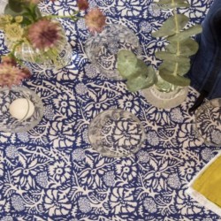 Nappe lin coton Kandji