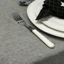 Nappe lin Chambray Chiné