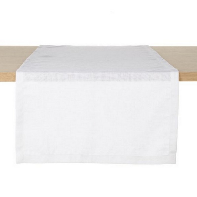 Linge de table serviette pur lin rayures beige gris fond blanc-Libeco