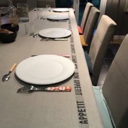 Nappe lin Bon Appétit